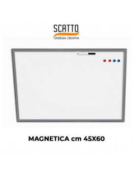 LAVAGNA SCATTO MAGNETICA IN ACCIAIO cm.45X60 ART.240