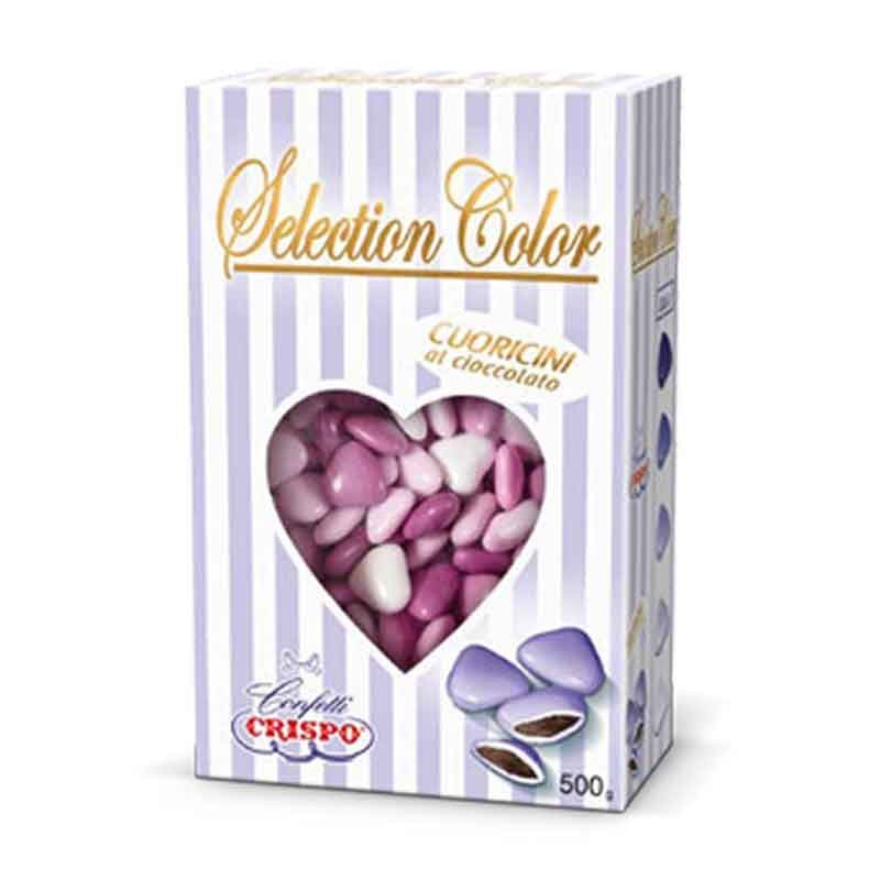 CUORICINI SECTION MIGNON AL CIOCC.VIOLA 500gr ART.010241113 CUORICINI SECTION MIGNON AL CIOCC.VIOLA 500gr ART.010241113