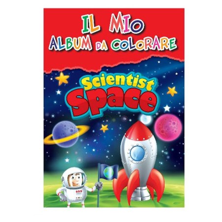 ALBUM DA COLORARE cm.21X30 SPAZIO ART.5927
