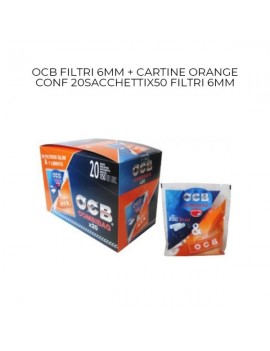FILTRI SLIM+CARTINE CORTE OCB CONTENUTO INTERNO PZ.50+50 CF.20