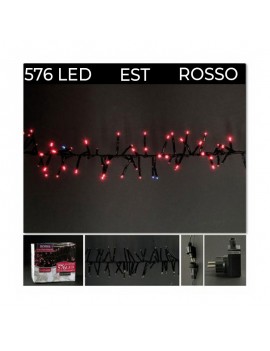 SERIE 576 LED CLUSTER ROSSA 5 mt PER ESTERNO ART.03080661