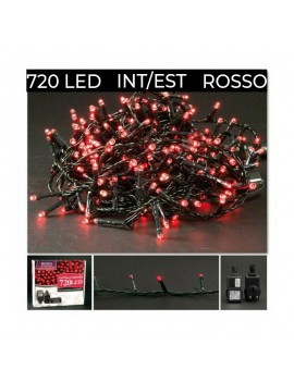 SERIE 720 LED ROSSA 8 FUNZIONI DA INTERNO/ESTERNO ART.03080723