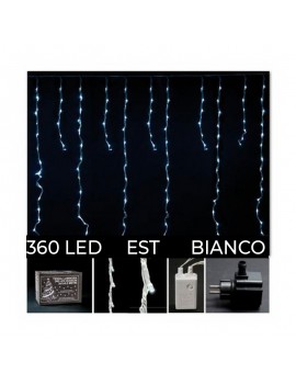TENDA 360 LED BIANCHI mt.3x1x0,5 8 FUNZIONI PER ESTERNO ART.03080311