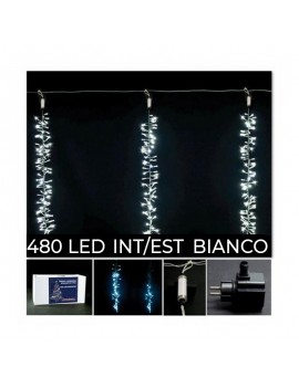 TENDA 480 LED BIANCHI 5 LINEE PER INTERNO/ESTERNO ART.03080264