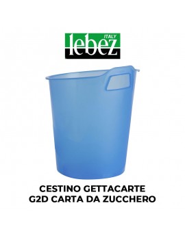 CESTINO GETTACARTE G2D CARTA DA ZUCCHERO ART.00092
