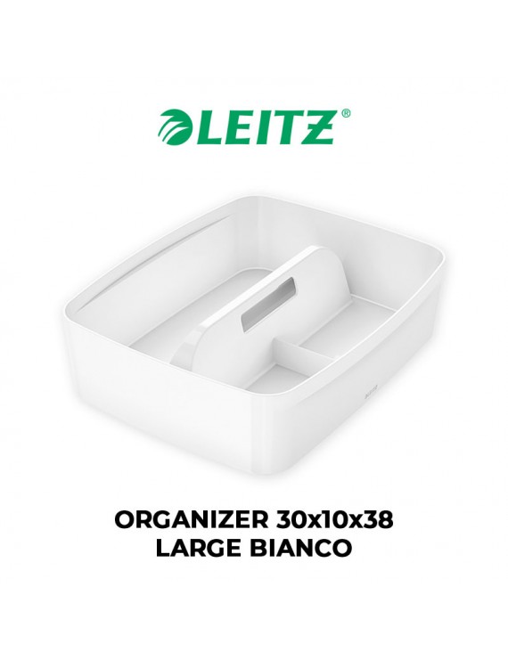 ORGANIZER LEITZ MYBOX 30x10x38 LARGE COLORE BIANCO ART.5322-00-01