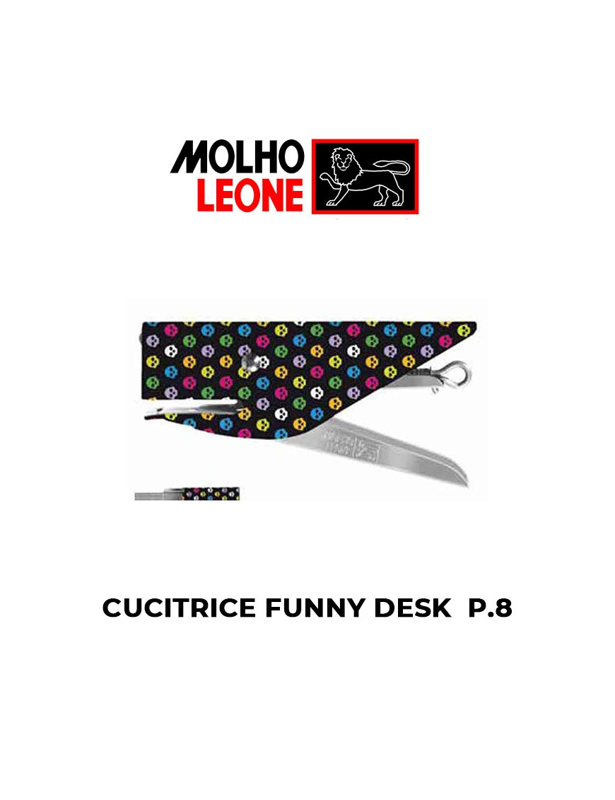 CUCITRICE A PINZA FUNNY DESK MOLHO P.8 HACKERS TEAM+PUNTINE ART.64020
