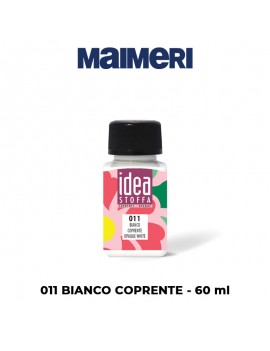 COLORI IDEA STOFFA IN BARATTOLO 60 ML BIANCO ART.M5014011