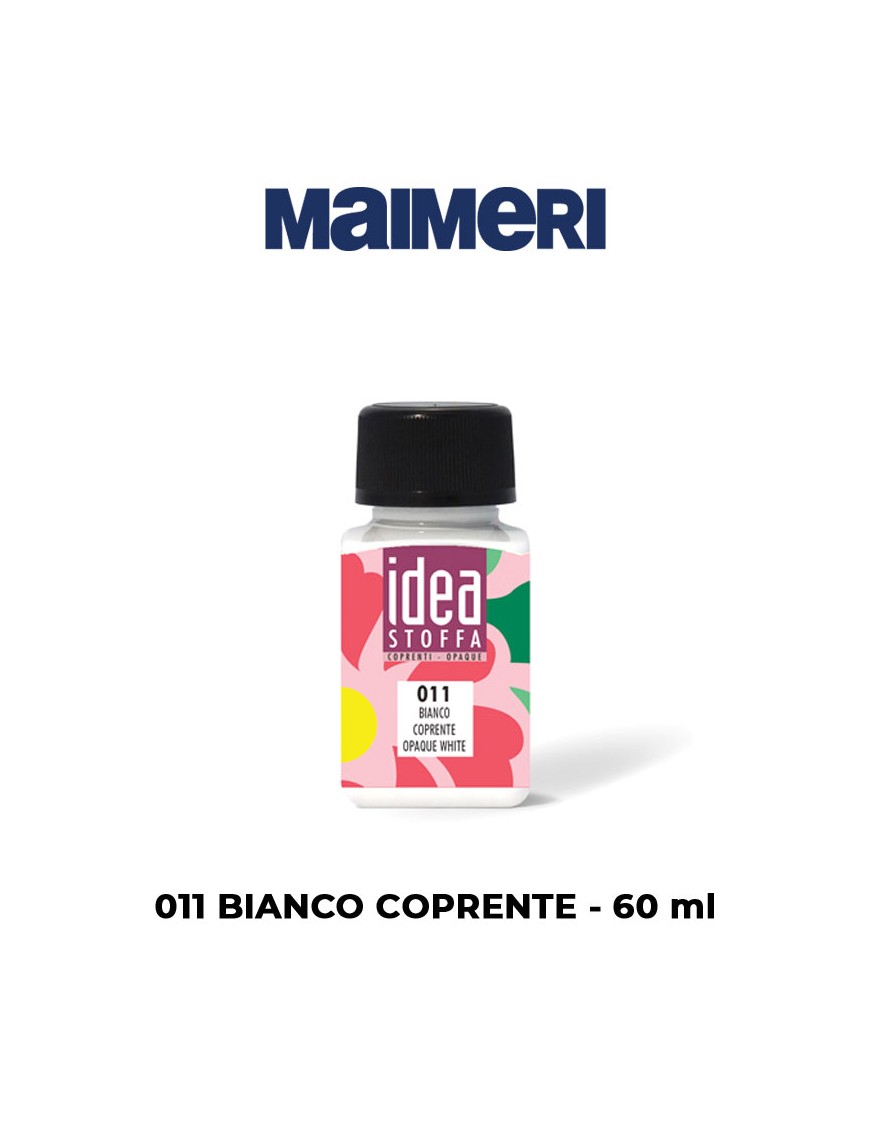 COLORI IDEA STOFFA IN BARATTOLO 60 ML BIANCO ART.M5014011