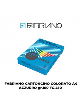 FABRIANO COPY TINTA A4 160GR FG.250 COLORI FORTI