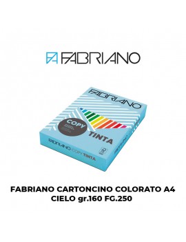 FABRIANO COPY TINTA A4 160GR FG.250 COLORI FORTI