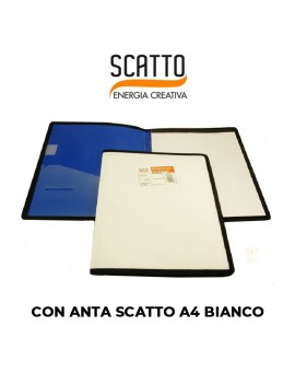 PORTABLOCCO CON ANTA SCATTO A4 BIANCO ART.360-01