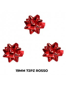 COCCARDE INAB DIAMANT IN BUSTA 19MM 72PZ ROSSO ART.4100/B72